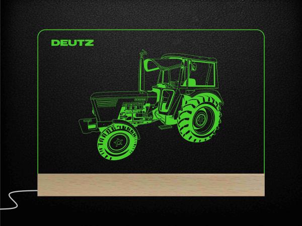 Deutz 4006 Traktor LED Schild
